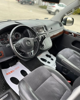 Volkswagen Multivan cena 114900 przebieg: 120000, rok produkcji 2013 z Siedlce małe 211